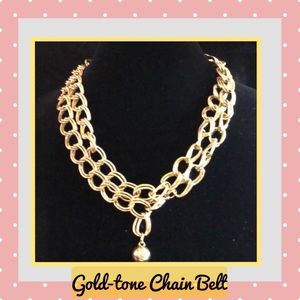 Gold Chain Link Belt